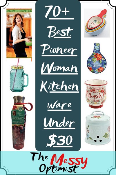  The Pioneer Woman Flea Market Decorated Salt and Pepper Shaker:  Home & Kitchen